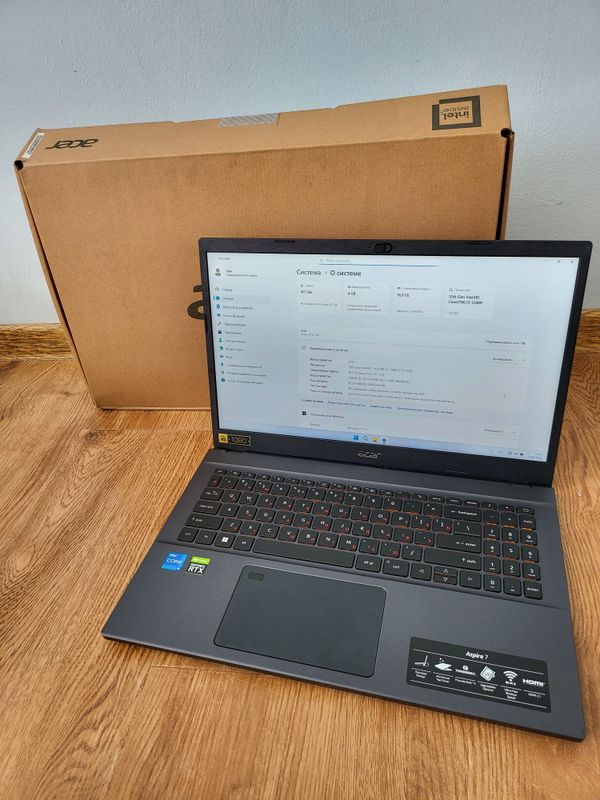 Идеал Acer i5 1240P/RTX 3050/16/512GB Идеал Acer i5 1240P/RTX 3050/16/512GB