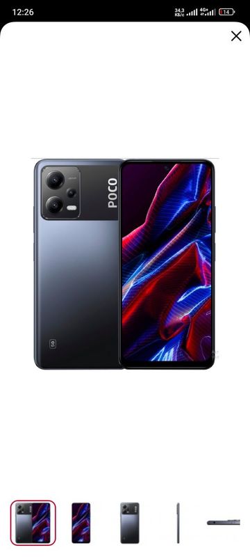 Poco x 5 5g 8/256 Black