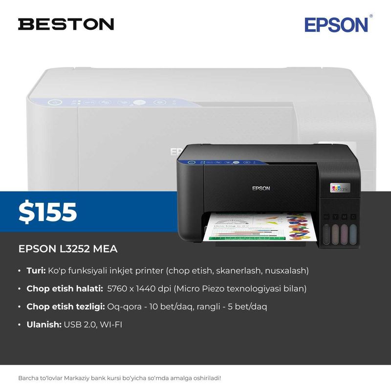 Printer Epson L3252 Mea Printer Epson L3252 Mea