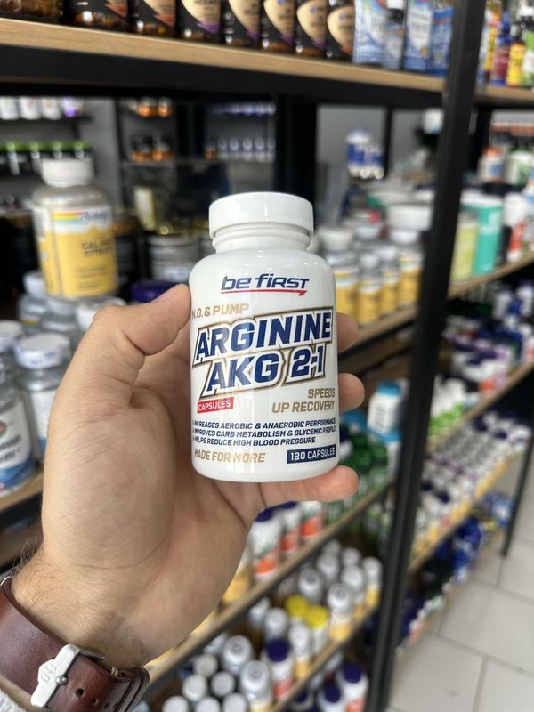 Be First Arginine AKG 2:1 120 капсул