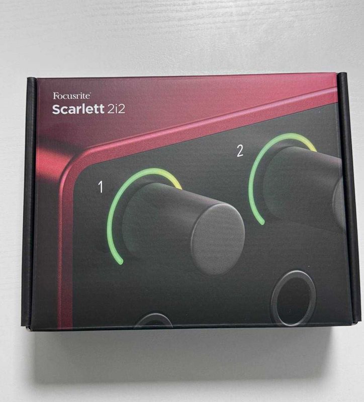 звуковая карта focusrite scarlett 4th gen