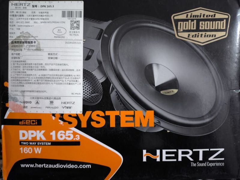 Колонки Hertz DPK Колонки Hertz DPK