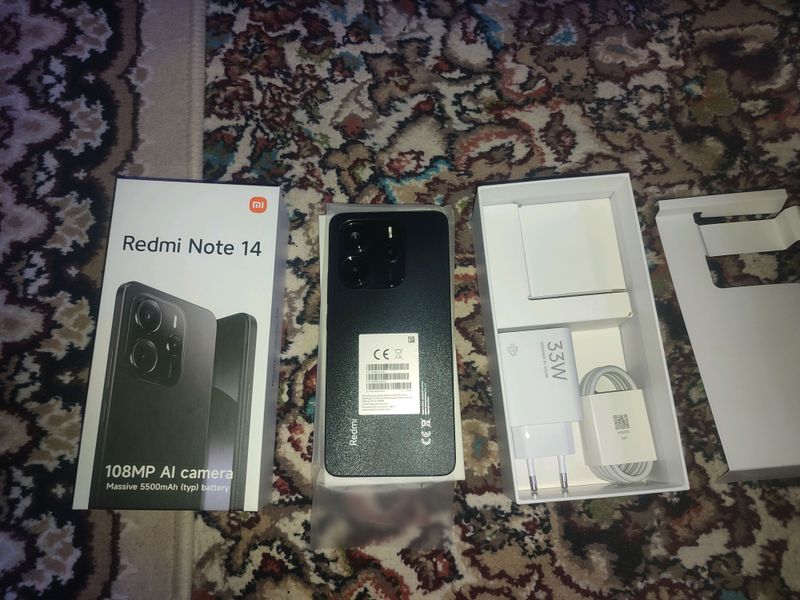 Redmi not 14 yangi karobka