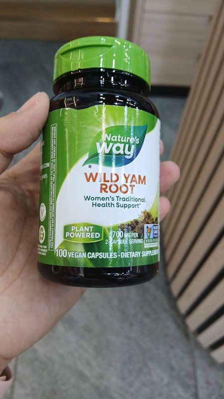 Wild yam(Diky yams) Ayolar uchun lichebniy kapsula Wild yam(Diky yams) Ayolar uchun lichebniy kapsula