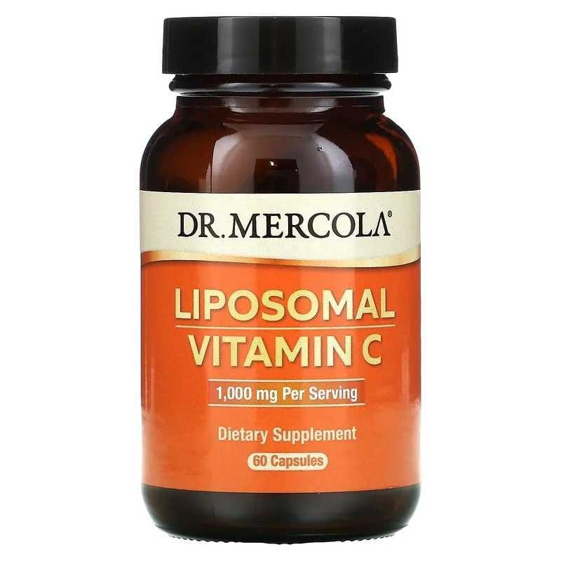 Dr. Mercola, липосомальный витамин С, 1000 мг. Vitamin C 1000mg