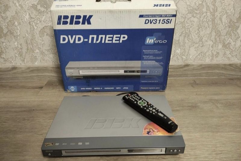 Продам DVD плеер BBK, как НОВЫЙ