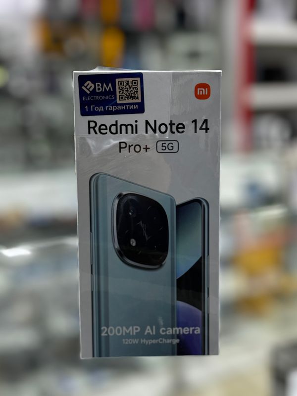 Redmi Note 14 Pro + 5G 8/256 Black, Blue, Purple