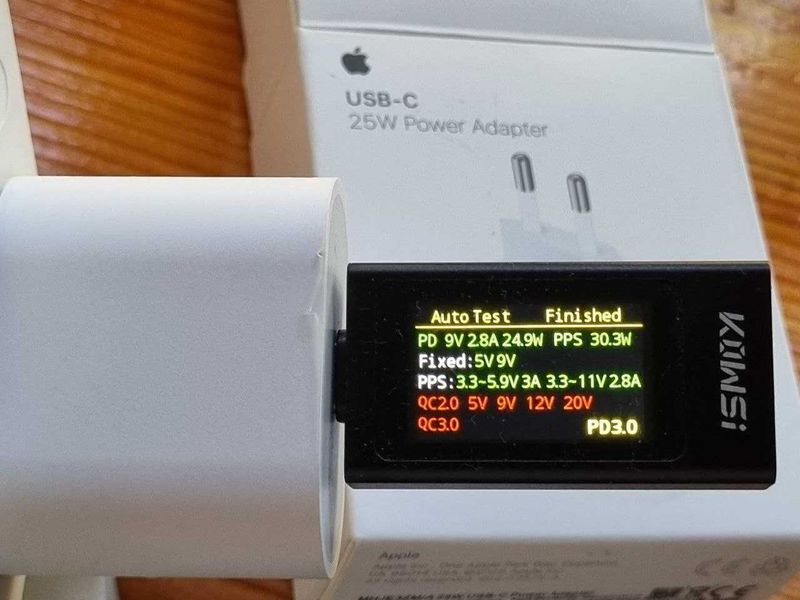 Зарядное устройство Apple USB Type-C 25 W Зарядное устройство Apple USB Type-C 25 W