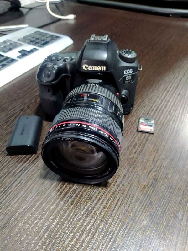 Canon 6 d Mark 2 holati zur 24 105obektiv