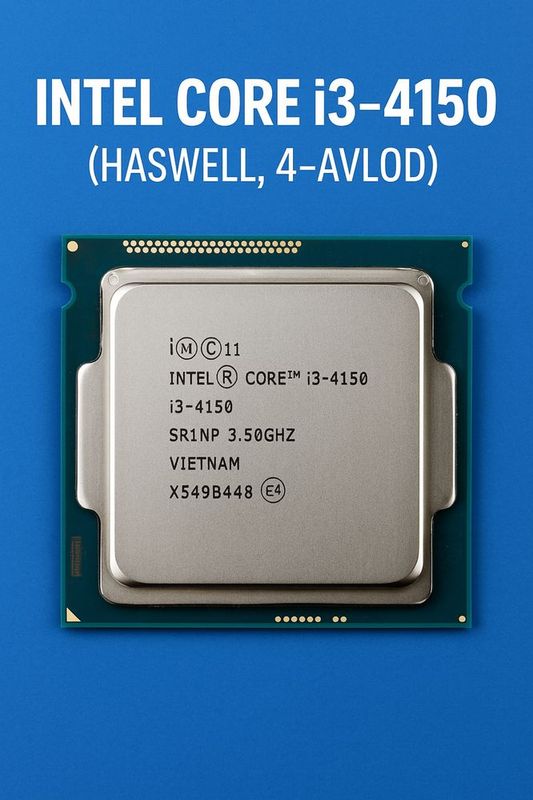 Intel Core i3‑4150 (Haswell, 4‑avlod) Intel Core i3‑4150 (Haswell, 4‑avlod)