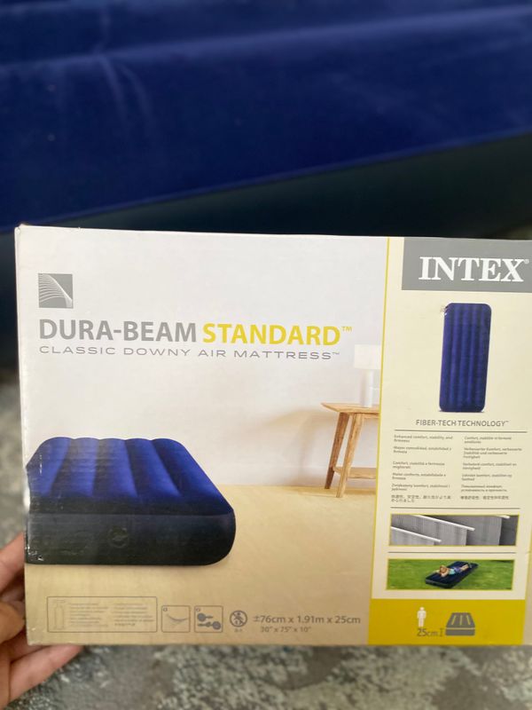 Intex Uy va syohat uchun ishiriladigan matras Intex Uy va syohat uchun ishiriladigan matras