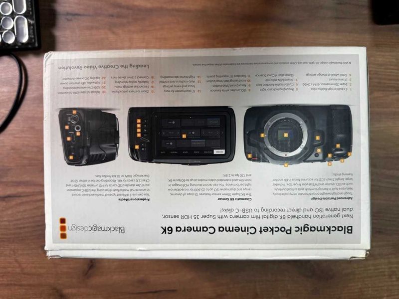 Blackmagic POCKET CINEMA Camera 6K