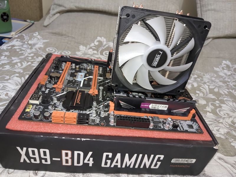 huananzhi x99 bd4, xeon e5-2670v3, kllisre 16gb ddr4 2666 huananzhi x99 bd4, xeon e5-2670v3, kllisre 16gb ddr4 2666