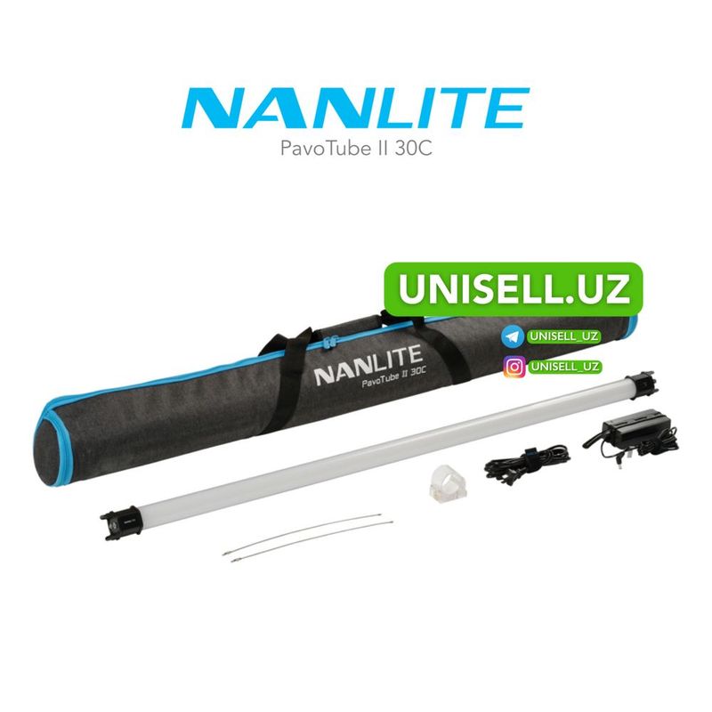 NANLITE PavoTube II 30C — LED палка Лампа Осветитель светодиодный NANLITE PavoTube II 30C — LED палка Лампа Осветитель светодиодный