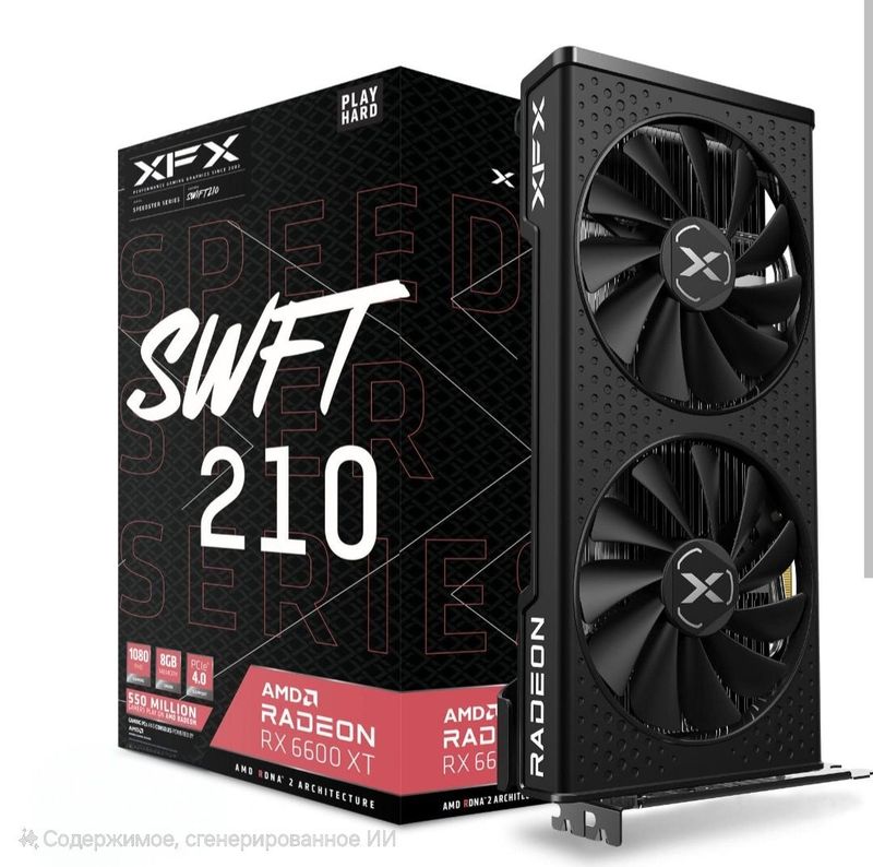 Rx 6600XT XFX Swift 210 ddr6