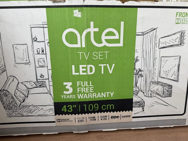 Продается телевизор Артель 43 диагонали Продается телевизор Артель 43 диагонали