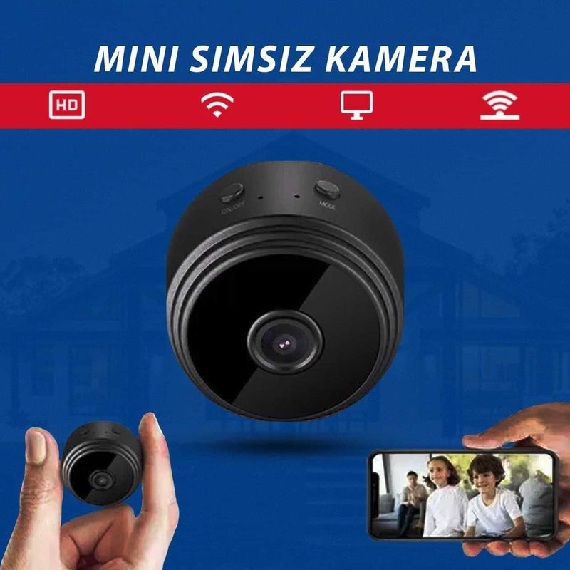 Wi-Fi simsiz mini kamera