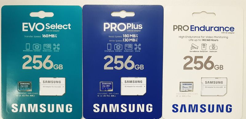 Лучшые цены! Флешки MicroSDXC Samsung Pro Plus/Pro Endurance/Evo Selec