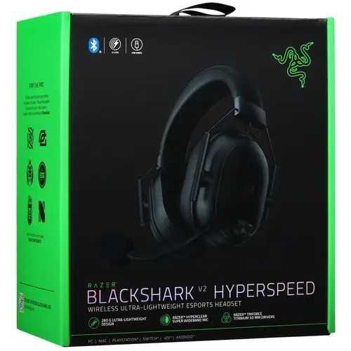 [НОВЫЕ] Наушники RAZER BlackShark V2 HyperSpeed Wireless Gaming Headse