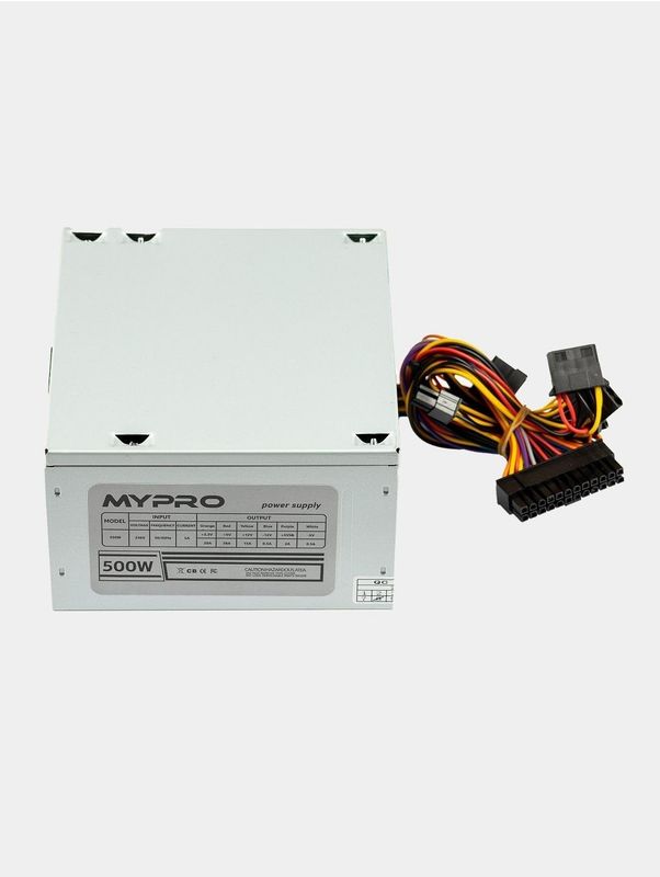 Блок питания Mypro 500 W ofis kompyuterlar uchun