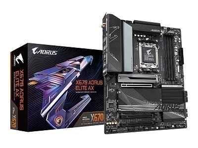 Материнская плата Gigabyte X670 AORUS ELITE AX Материнская плата Gigabyte X670 AORUS ELITE AX