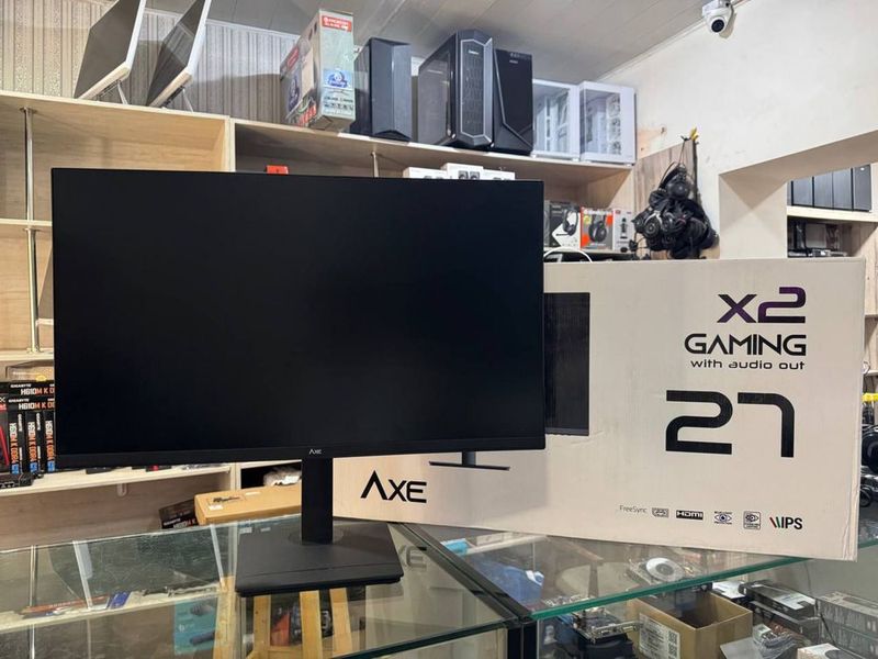 Axe 27" Flat 165hz IPS monitor Holati ideal Axe 27" Flat 165hz IPS monitor Holati ideal