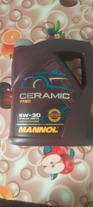 MANNOL CERAMIC 5W-30 мотор мойи
