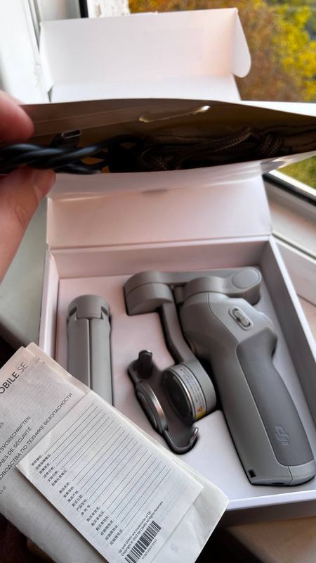Stabilizator DJi OSMO Mobil SE Real sifat Stabilizator DJi OSMO Mobil SE Real sifat