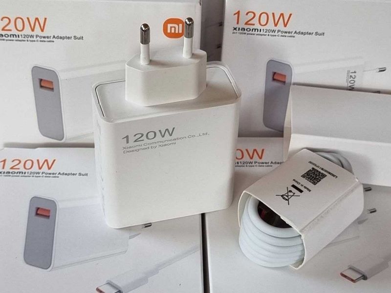 xaomi 120 W Power Adapter + cable xaomi 120 W Power Adapter + cable