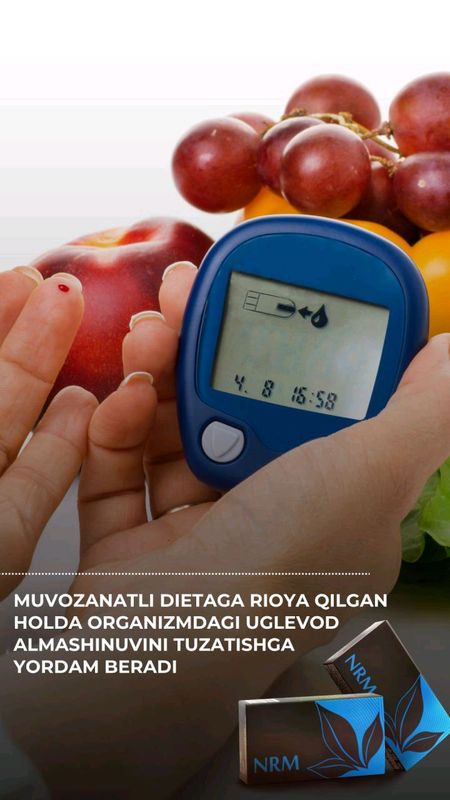 NRM-NORM-QANDLI DIABET VA QON BOSIMI ENDI NORMADA.
