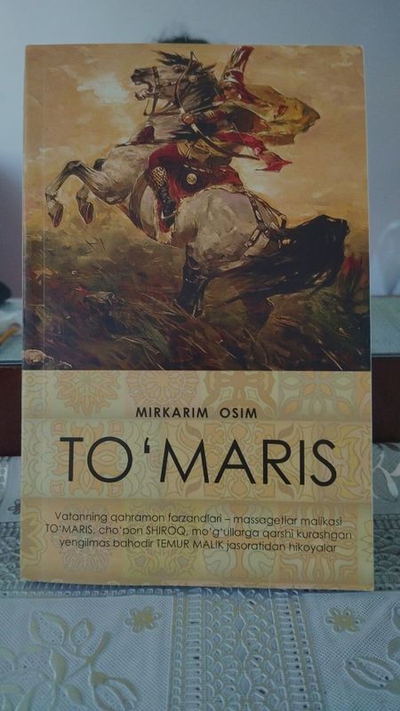 Mirkarim Osim "Toʻmaris" yangi kitob