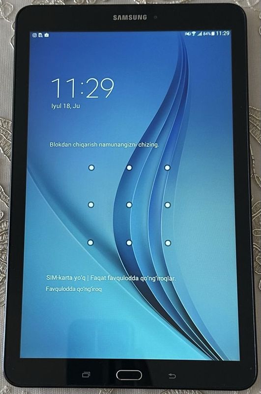 Samsung Galaxy Tab E planshet Samsung Galaxy Tab E planshet