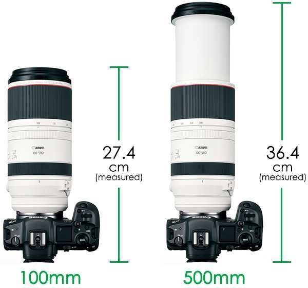 Canon RF 100-500MM F4.5-7.1 L IS USM