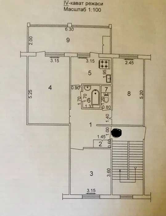 Карасу-2 3/4/4, Средний ремонт, 75м2, ориентир Корзинка, Садаф тойхана