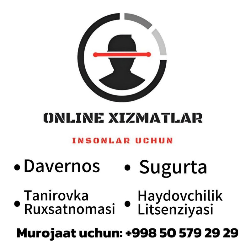 Barcha turdegi Online xizmatlari