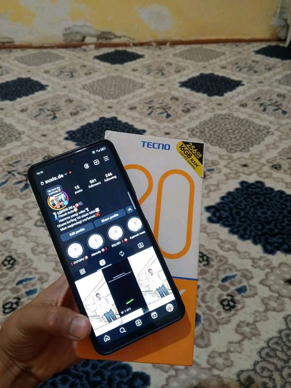 Texno Spark 20 xotira:256 karobka:Full Texno Spark 20 xotira:256 karobka:Full