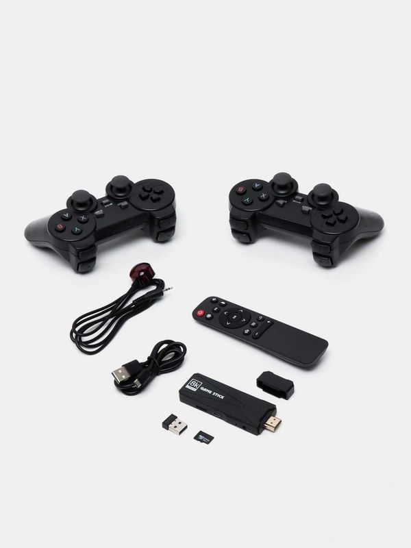 Игровая приставка Game Stick Box на Android TV, 64 Гб, Смарт ТВ, игры