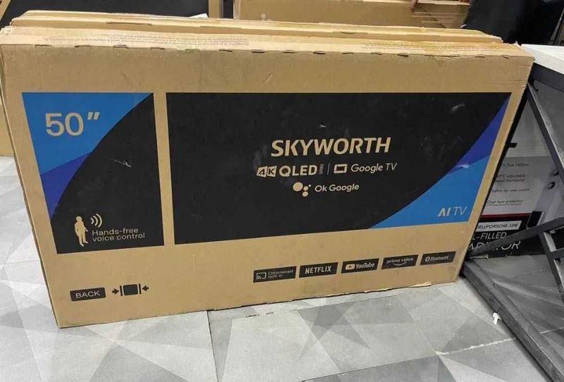 Телевизор Skyworth 43/50/55 4K smart Tv доставка и прошивка бесплатно