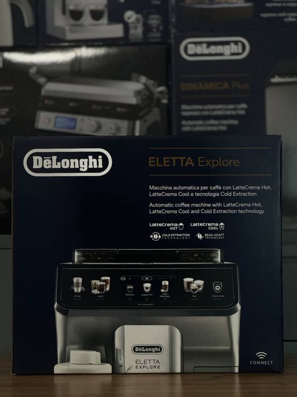 Кофемашина DeLonghi ECAM450.86.T Eletta Explore Бесплатная доставка!