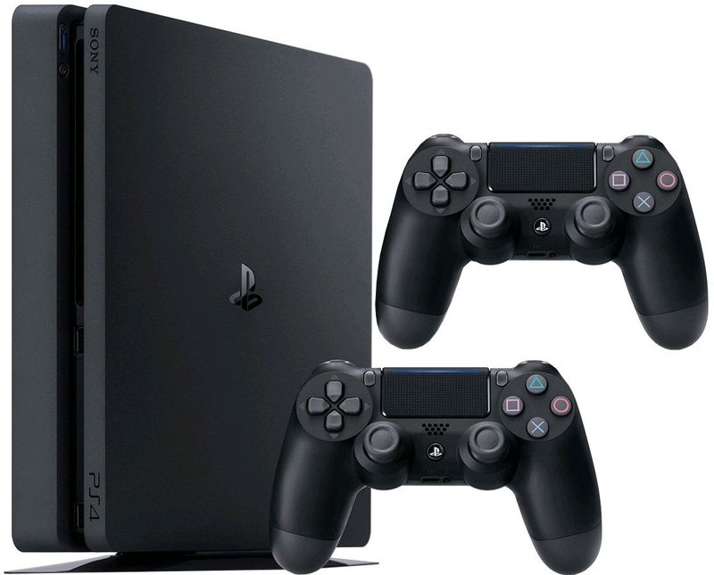 Ps4 slim 1Tb 2 джойстика с коробкой и документами Ps4 slim 1Tb 2 джойстика с коробкой и документами