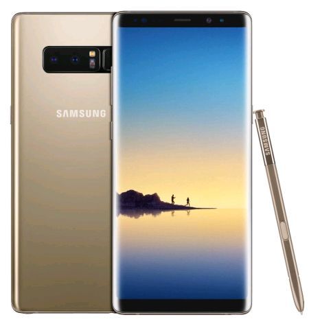 Samsung note 8 orqa shisha sal dars ketkan