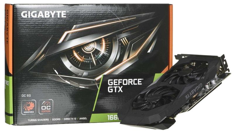 Видеокарта GTX 1660 — GIGABYTE Windforce Видеокарта GTX 1660 — GIGABYTE Windforce