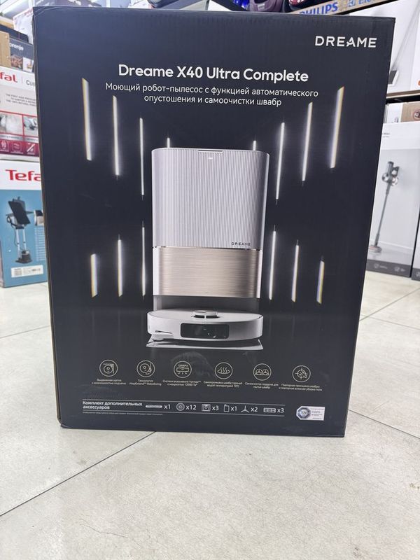 Робот пылесос Dreame X40 ultra complete Робот пылесос Dreame X40 ultra complete