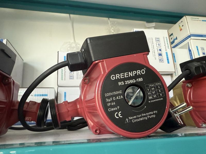 Циркуляционный насос для горячей воды для отопления RS25/6-180 grenpro Циркуляционный насос для горячей воды для отопления RS25/6-180 grenpro