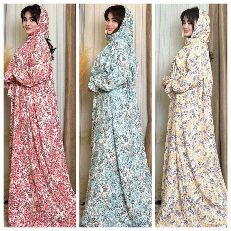Asal abaya namazniklar sharfi bilan Asal abaya namazniklar sharfi bilan