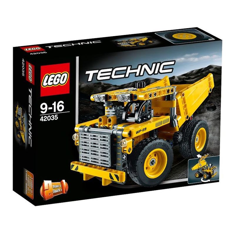 Набор LEGO Technic 42035. Карьерный грузовик. Набор LEGO Technic 42035. Карьерный грузовик.