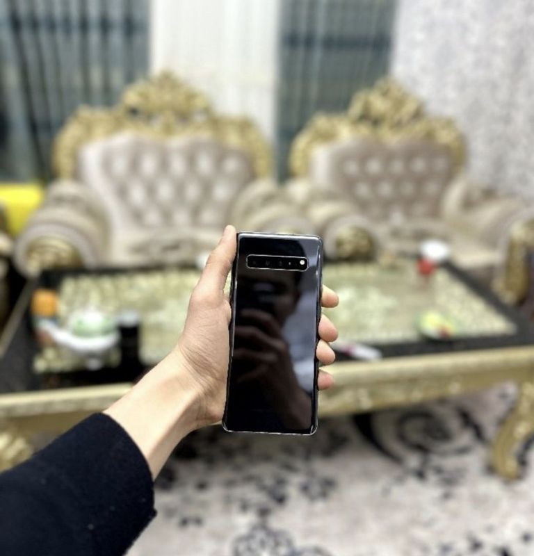 Samsung S10 5G Black 8/256GB Ideal Tel Sotiladi.!