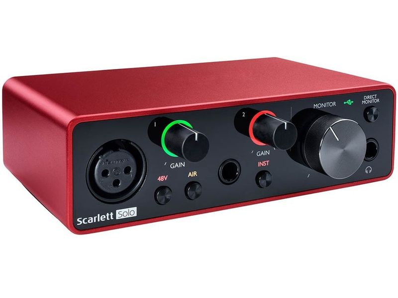 Звуковая карта Focusrite Solo (3rd Gen)