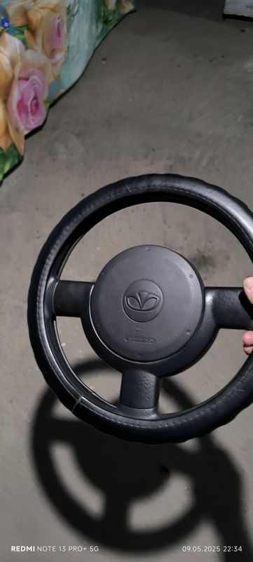 Срочно продам руль от корейского спарка готовый на Матиз (matiz) Срочно продам руль от корейского спарка готовый на Матиз (matiz)