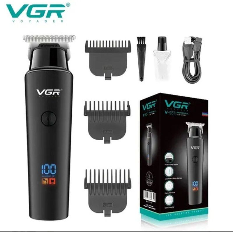 Soch uchun trimmer VGR-937, akkumulyator va LCD displeyi bilan Soch uchun trimmer VGR-937, akkumulyator va LCD displeyi bilan